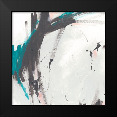 Extant III Black Modern Wood Framed Art Print by Vess, June Erica