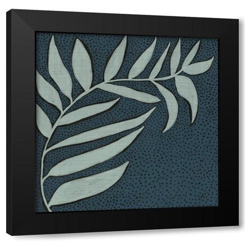 Cacao VI Black Modern Wood Framed Art Print with Double Matting by Zarris, Chariklia