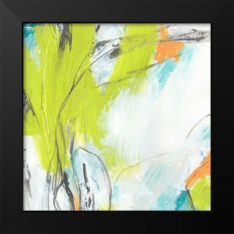 Piquant I Black Modern Wood Framed Art Print by Vess, June Erica
