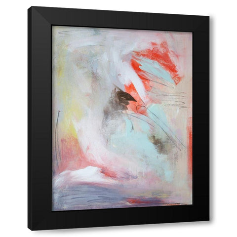 Tangled in Delight I Black Modern Wood Framed Art Print by Contacessi, Julia