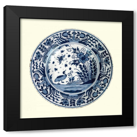 Embellished Earthenware III Black Modern Wood Framed Art Print by Vision Studio