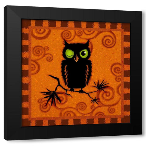 Spooktacular I Black Modern Wood Framed Art Print by Eisner, Viv