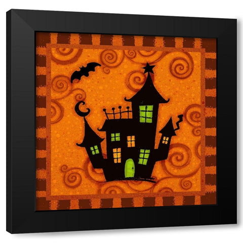 Spooktacular IV Black Modern Wood Framed Art Print by Eisner, Viv