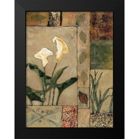 Natures Bounty I Black Modern Wood Framed Art Print by Bagnato, Judi