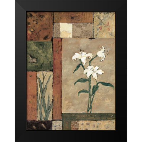 Natures Bounty III Black Modern Wood Framed Art Print by Bagnato, Judi