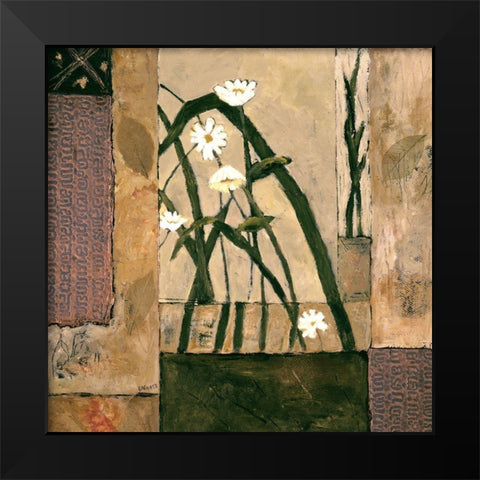 Natures Bounty V Black Modern Wood Framed Art Print by Bagnato, Judi