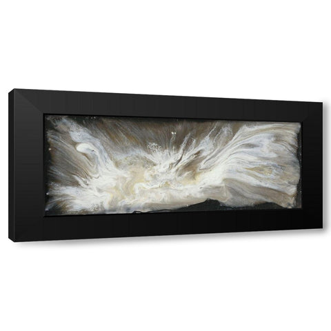 Transmutation VI Black Modern Wood Framed Art Print with Double Matting by Bramma, Lila