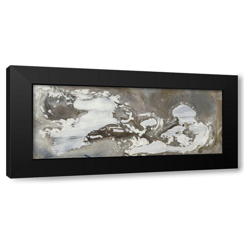 Transmutation VII Black Modern Wood Framed Art Print by Bramma, Lila