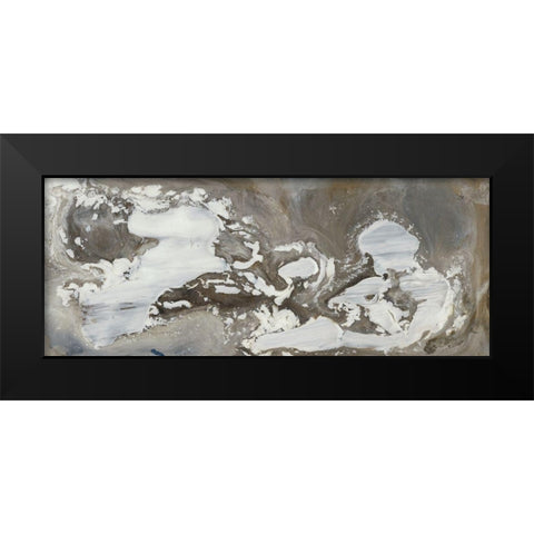 Transmutation VII Black Modern Wood Framed Art Print by Bramma, Lila