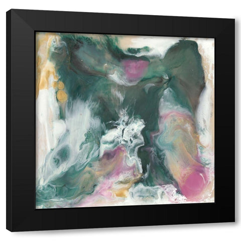Light Born Spirit II Black Modern Wood Framed Art Print by Bramma, Lila