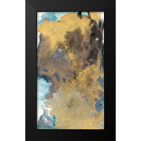 Align with Life IV Black Modern Wood Framed Art Print by Bramma, Lila