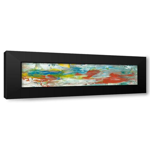 Color of Life I Black Modern Wood Framed Art Print by Bramma, Lila