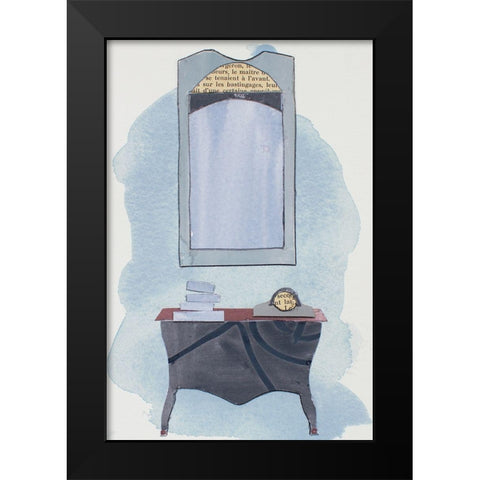 Chateau Interior II Black Modern Wood Framed Art Print by Delamater, Rob