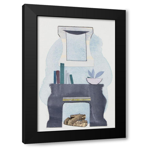 Chateau Interior III Black Modern Wood Framed Art Print by Delamater, Rob