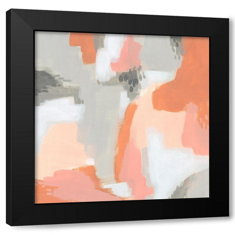 Aymara IV Black Modern Wood Framed Art Print by Vess, June Erica