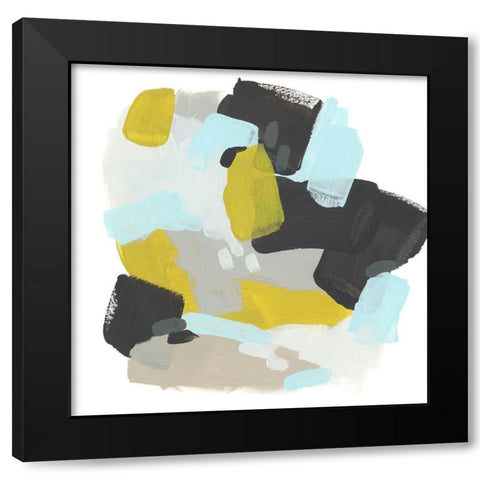 Introspect I Black Modern Wood Framed Art Print with Double Matting by Vess, June Erica