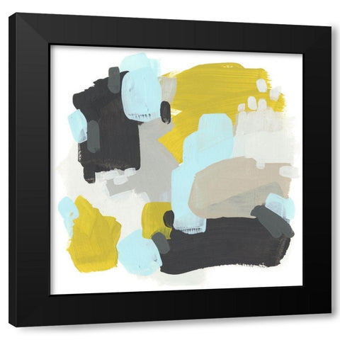 Introspect II Black Modern Wood Framed Art Print by Vess, June Erica