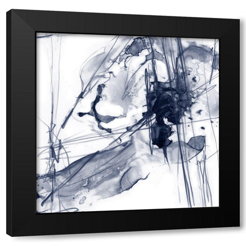 Charting the Universe I Black Modern Wood Framed Art Print by Harper, Ethan