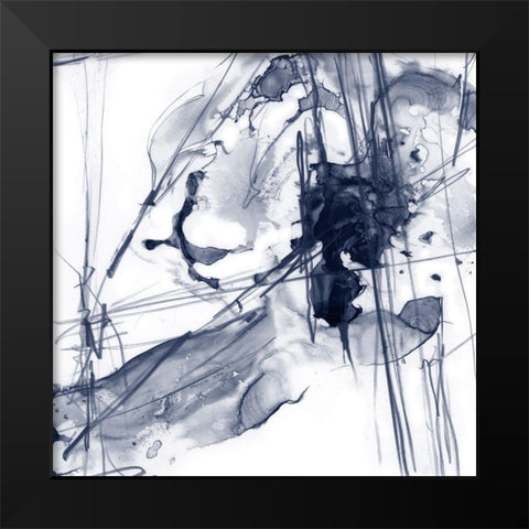 Charting the Universe I Black Modern Wood Framed Art Print by Harper, Ethan