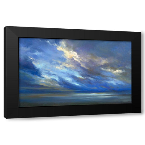 Coastal Sky #2 Black Modern Wood Framed Art Print by Finch, Sheila