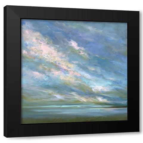 Coastal Sky #3 Black Modern Wood Framed Art Print by Finch, Sheila
