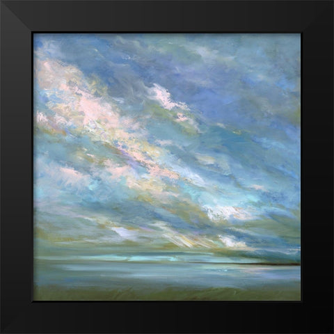 Coastal Sky #3 Black Modern Wood Framed Art Print by Finch, Sheila