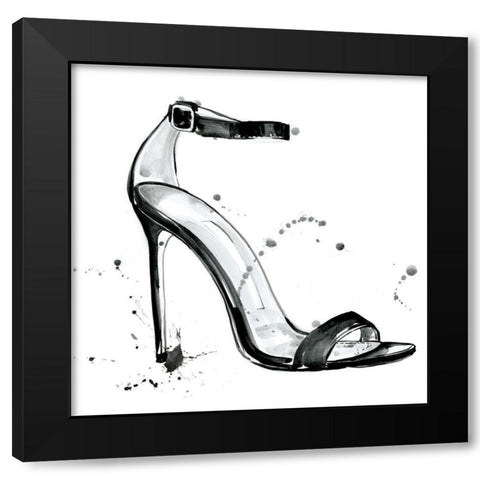 Glamourous I Black Modern Wood Framed Art Print by Parker, Jennifer Paxton