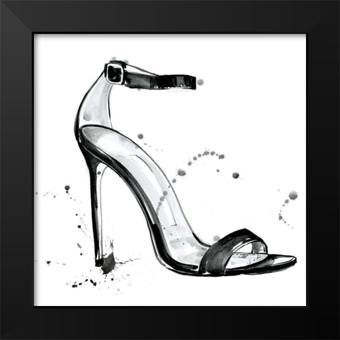 Glamourous I Black Modern Wood Framed Art Print by Parker, Jennifer Paxton