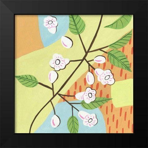 Early Summer Memory II Black Modern Wood Framed Art Print by Wang, Melissa