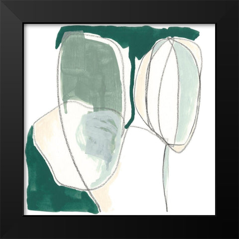 Idlewild I Black Modern Wood Framed Art Print by Vess, June Erica