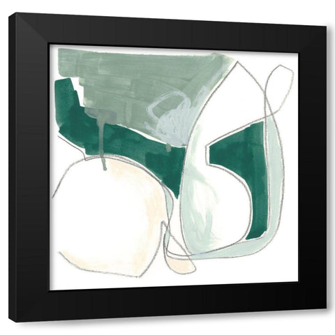 Idlewild II Black Modern Wood Framed Art Print by Vess, June Erica