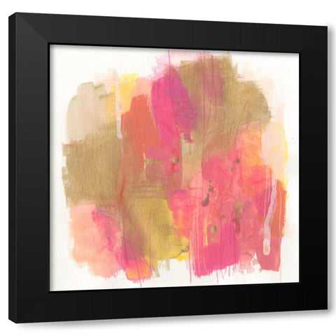 Coral Borealis II Black Modern Wood Framed Art Print with Double Matting by Vess, June Erica