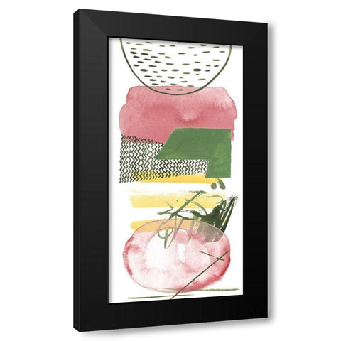 Meadow Field II Black Modern Wood Framed Art Print by Wang, Melissa