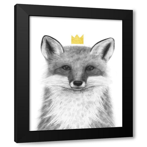 Royal Forester III Black Modern Wood Framed Art Print by Borges, Victoria