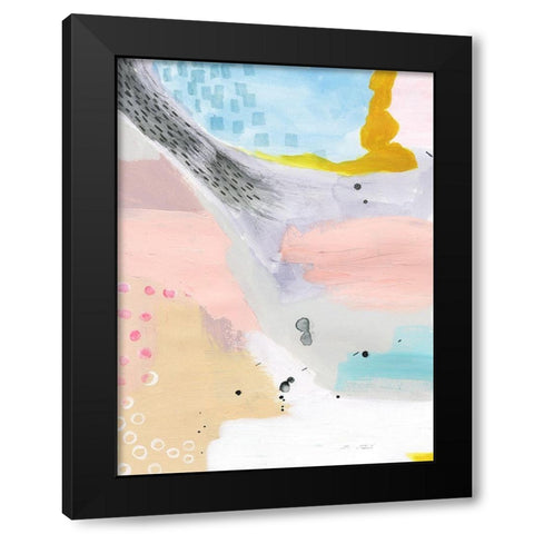 Blurred Daybreak II Black Modern Wood Framed Art Print by Popp, Grace