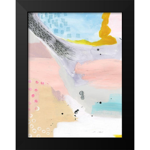 Blurred Daybreak II Black Modern Wood Framed Art Print by Popp, Grace