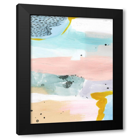 Blurred Daybreak IV Black Modern Wood Framed Art Print with Double Matting by Popp, Grace