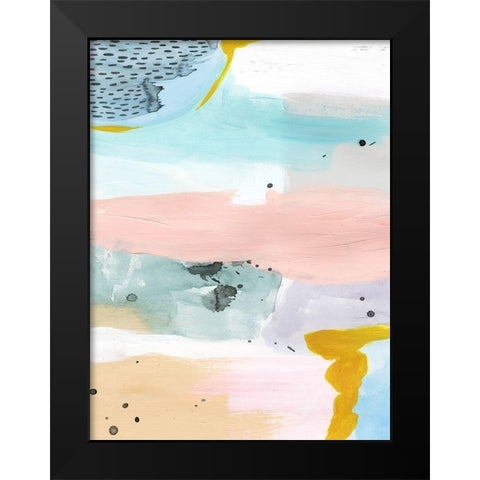 Blurred Daybreak IV Black Modern Wood Framed Art Print by Popp, Grace