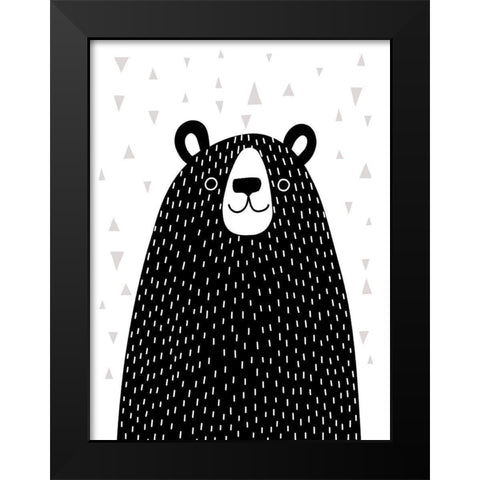 Mix and Match Animal III Black Modern Wood Framed Art Print by Borges, Victoria