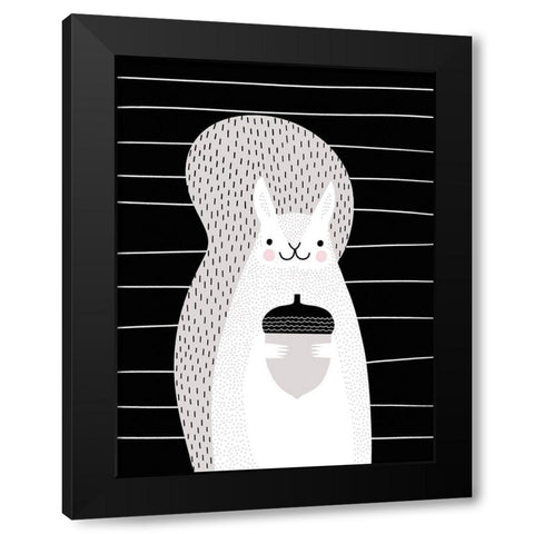 Mix and Match Animal X Black Modern Wood Framed Art Print with Double Matting by Borges, Victoria