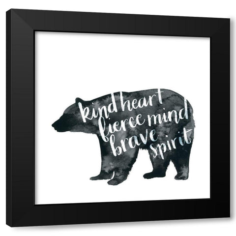 Wise Walker I Black Modern Wood Framed Art Print with Double Matting by Popp, Grace