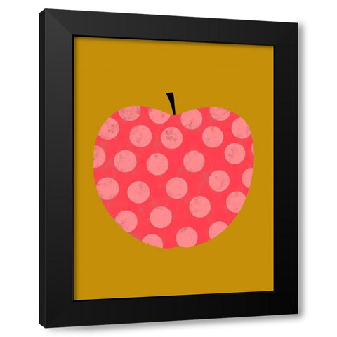 Fruit Party I Black Modern Wood Framed Art Print by Zarris, Chariklia