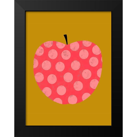 Fruit Party I Black Modern Wood Framed Art Print by Zarris, Chariklia