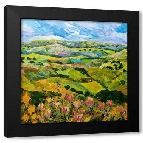 Half Way Home Black Modern Wood Framed Art Print by Friedlander, Allan
