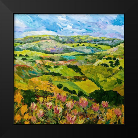 Half Way Home Black Modern Wood Framed Art Print by Friedlander, Allan