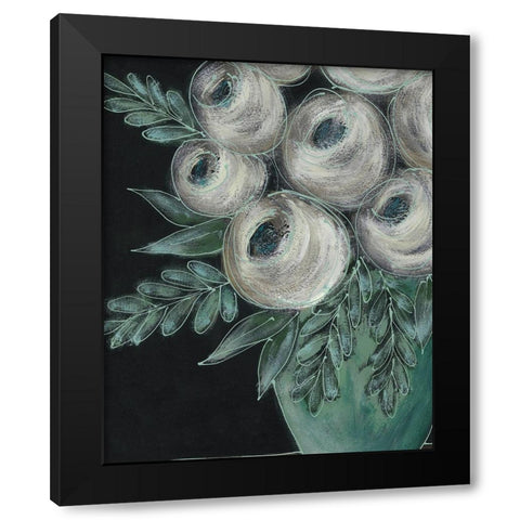 Greenhouse Bouquet I Black Modern Wood Framed Art Print with Double Matting by Moore, Regina