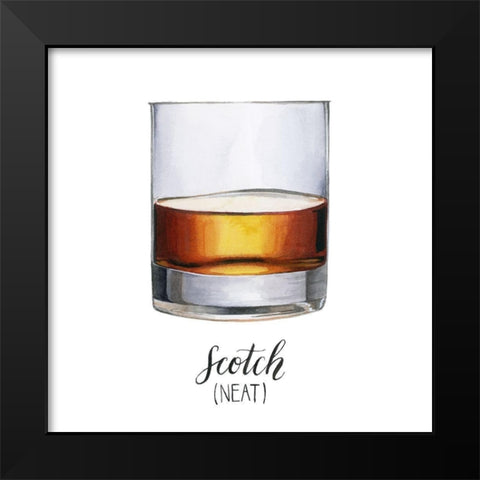 Classic Happy Hour I Black Modern Wood Framed Art Print by Popp, Grace