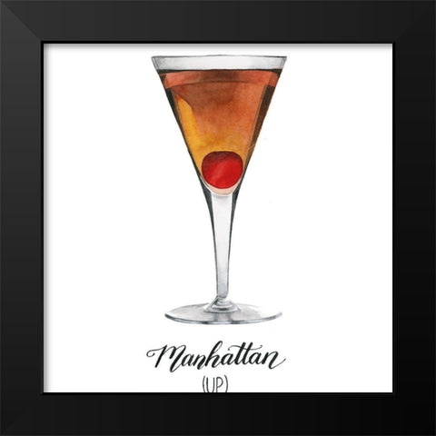 Classic Happy Hour III Black Modern Wood Framed Art Print by Popp, Grace