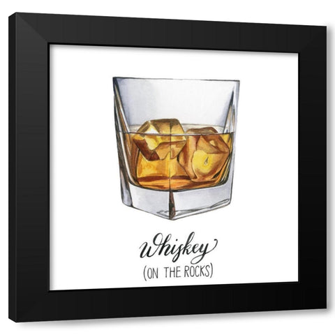 Classic Happy Hour VI Black Modern Wood Framed Art Print by Popp, Grace