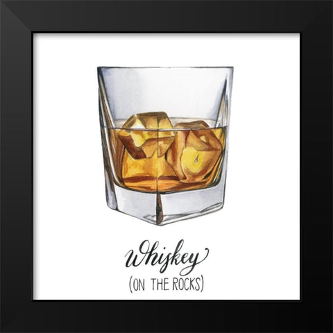 Classic Happy Hour VI Black Modern Wood Framed Art Print by Popp, Grace